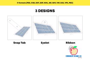 Solar Panels ITH Keyfob Design