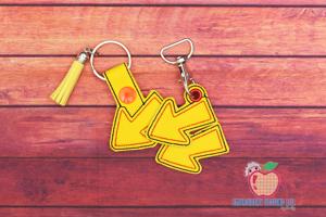 Arrows In The Hoop Keyfob