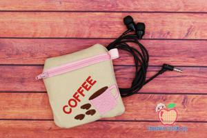 Coffee Mug ITH Zipper Bag 4x4