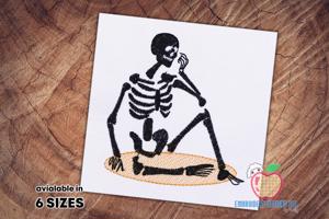 Human Skeleton Quick Stitch