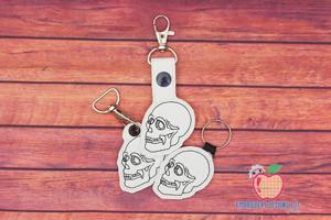 Human Skull ITH Keyfob Design