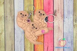 Chubby Walrus ITH Key Fob Pattern