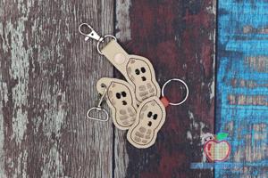 Baby Peanut Keyfob Keychain ITH