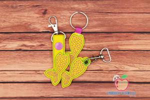 Mermaid ITH Keyfob Design