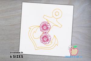 Anchor Lineart Design Line Art