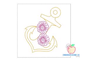 Anchor Lineart Design Line Art