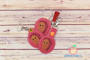 Hedgehog ITH KeyFob Snaptab