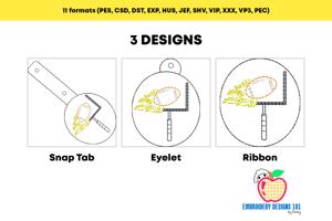 Football Gridiron Goal ITH KeyFob Snaptab