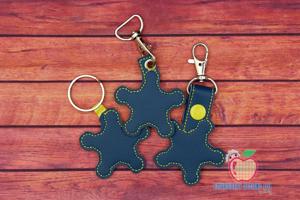 Point Star Keyfob Keychain ITH