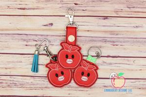 Apple Lip Keyfob Keychain ITH