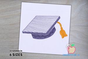 Graduation Cap and Tassel Quick Stitch