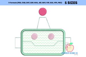 Robot Face Appliqie for kids
