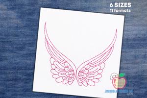 Angel Wings Bean Stitch
