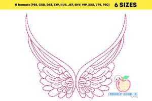 Angel Wings Bean Stitch