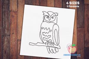 An Owl An The Quilt Quick Design