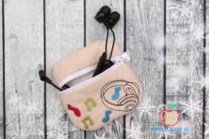 Headphones with Music ITH Zipper Bag 4x4