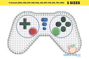 Game Remote Control Applique Pattern