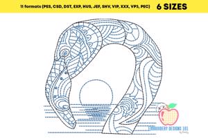 Flamingo Face Running Line