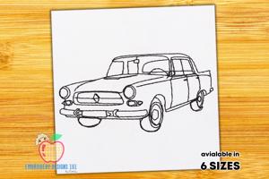 A Old Car Borgward Bean Stitch