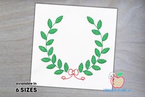 Laurel Wreath For Bow Quick Stitch