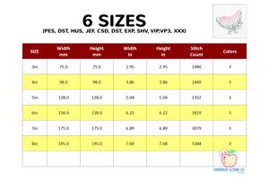 Ant Eating Watermelon Single Stitch Design Bean Stitch