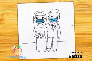 Quarantine wedding Quick Stitch