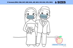 Quarantine wedding Quick Stitch
