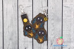 Bee snap ITH Key Fob Pattern