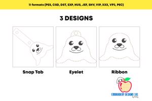 Harp Seal ITH Keyfob Design