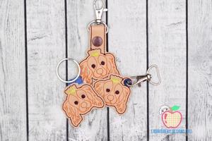 Cavalier King ITH Key Fob Pattern