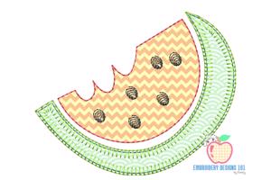 Watermelon Stitch Applique