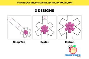 Medical Alert ITH Keyfob Design