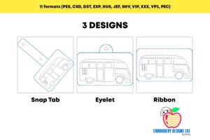 VW Bus ITH Keyfob Design