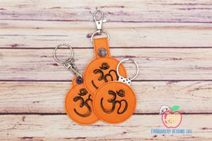 Om symbol ITH KeyFob Snaptab