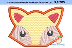 Fox Monster Applique Pattern