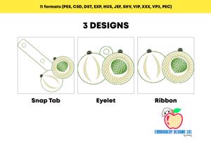 Gooseberry Emblica ITH Keyfob Design