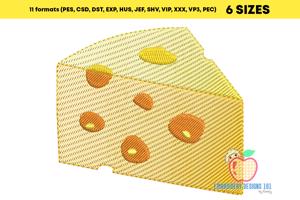 Piece of Cheese Quick Stitch