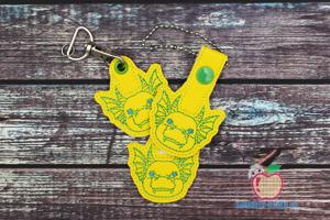 Dragon Head ITH Keyfob Design