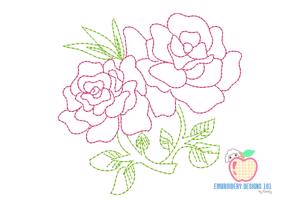 ROSES design Quick Stitch