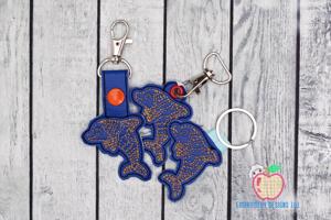 Dolphin Quick ITH Key Fob Pattern