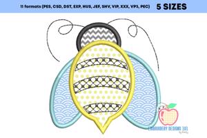 Bumble Bee Applique Pattern