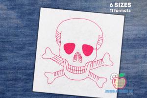 Skull And Crossbones Quick Stitch