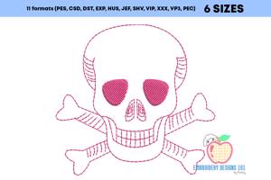 Skull And Crossbones Quick Stitch