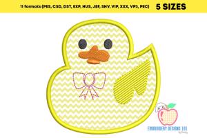 Baby Duckling Applique Pattern