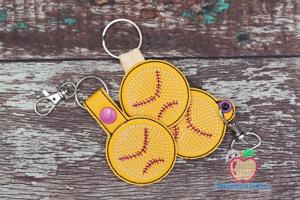 Baseball ITH Keyfob Design