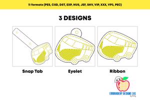 Camper van ITH Keyfob Design