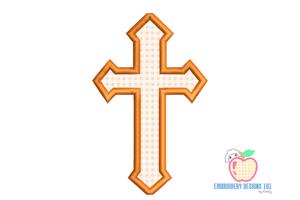 Christian Cross Applique