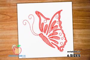 Beautiful Abstract Butterfly Quick Stitch