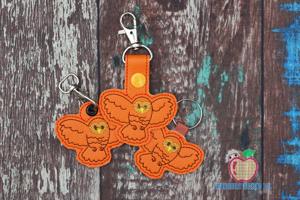 Owl Key Keyfob Keychain ITH