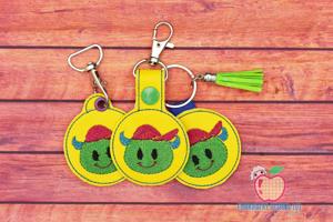 Boy Monster ITH KeyFob Snaptab